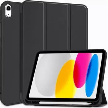 Tahvelarvuti ümbris Tech-Protect iPad 10.9 (2022) jaoks — mudel SC PEN, must