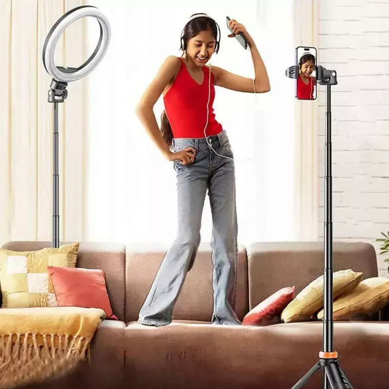 Selfie Stick Tripod Tech‑Protect L035 — reguleeritava kõrgusega, kerge kaasaskantav hoidik