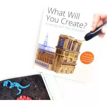 Projektiraamat 3DOODLER Create (3DR2BK) jaoks — 3D-joonistusprojekti juhend ja mallid