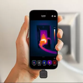 Seek Thermal LQ-ABAX termokaamera must 320 x 240 pikslit