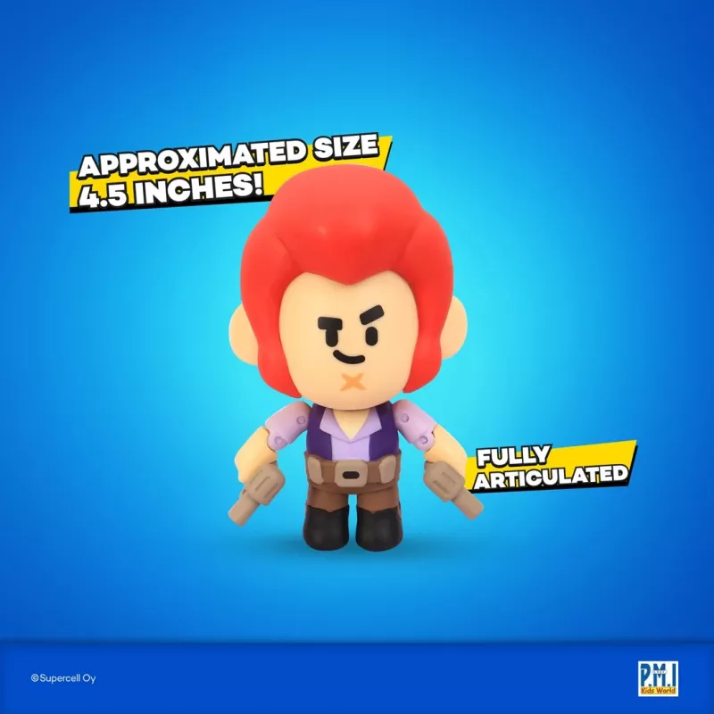 BRAWL STARS S1 TEGELASTE FIGUURID 11 cm - COLT