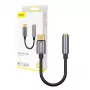 Baseus L54 heliadapter USB-C + 3,5 mm minipistik (must+hall)