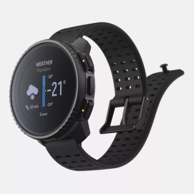Suunto SS050862000 nutikell / spordikell 3,56 cm (1.4) punktmaatriks 49 mm 280 x 280 pikslit puutetundlik ekraan must GPS (satelliit)