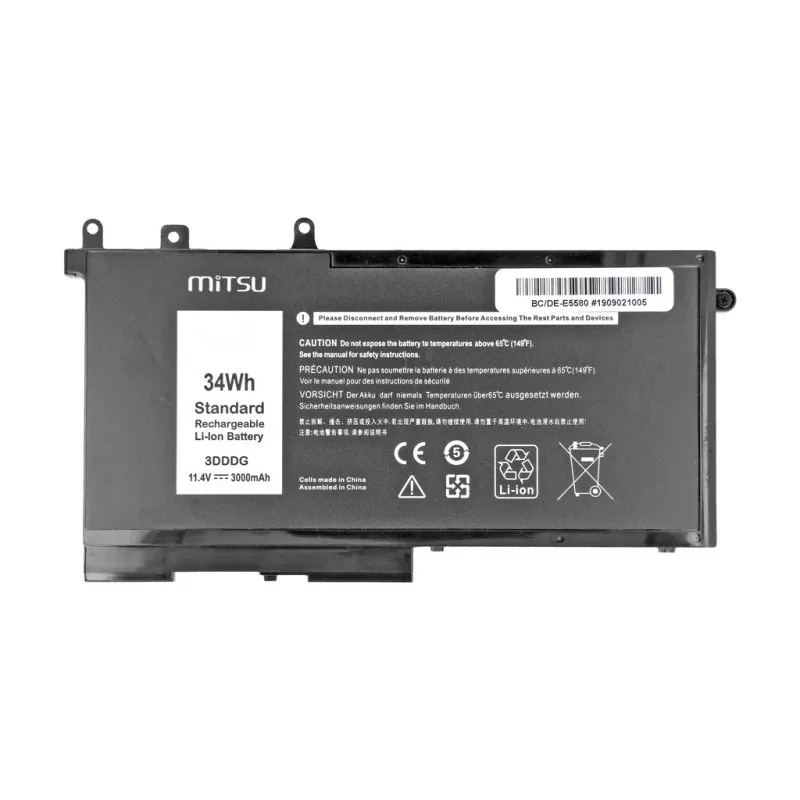 Aku Dell Latitude E5580 (3000 mAh)