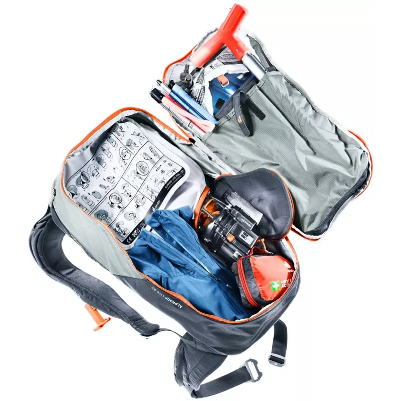 Deuter Alproof Lite 22 tina/must - laviinikelgu seljakott