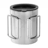 Helikon Termokruus kaanega 250 ml Hõbedane, Must