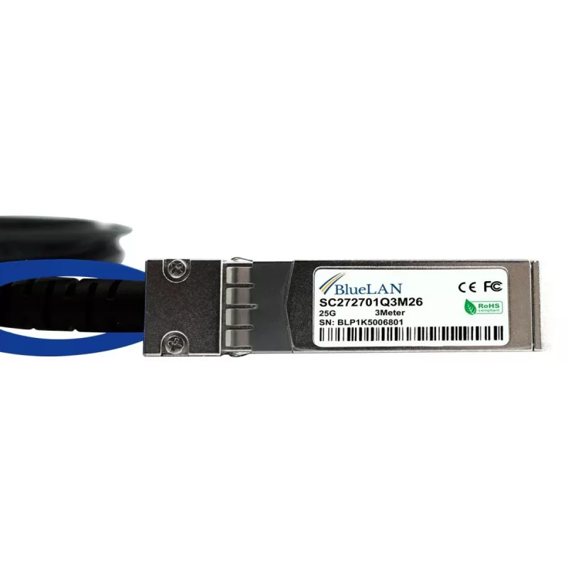 BlueOptics SFP-H25G-CU1M kompatibles BlueLAN DAC SFP28 SC272701Q1M30