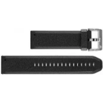 Garmin 010-12419-04 - rihm - must - Garmin - Garmin Fenix Chronos - silikoon