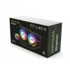 INCA ISS-02XN CPU VEDELIKJAHUTUS 2 x 120 mm PWM-ventilaator