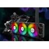 INCA ISS-03XN CPU VEDELIKJAHUTI 3 x 120 mm PWM-ventilaator