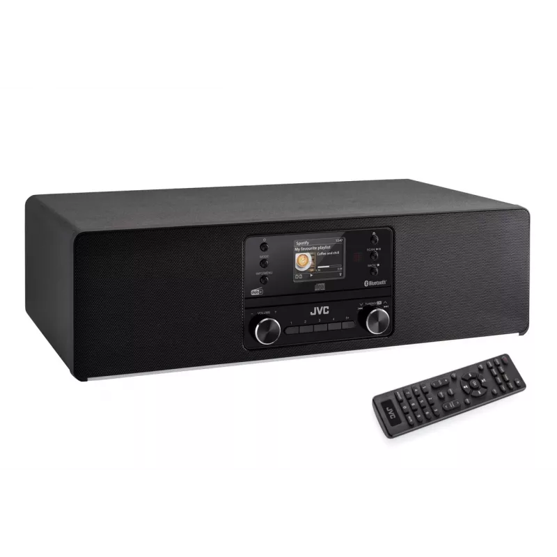 JVC RD-E984B - kõik-ühes minitorn, must