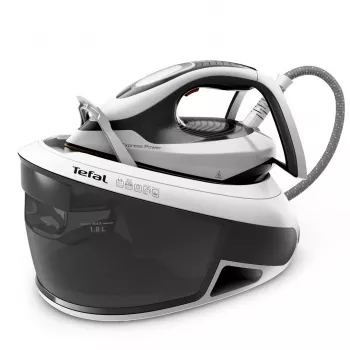 Tefal Express Power SV8130 2800 W 1,8 L Durilium AirGlide Autoclean tallaplaat must, valge