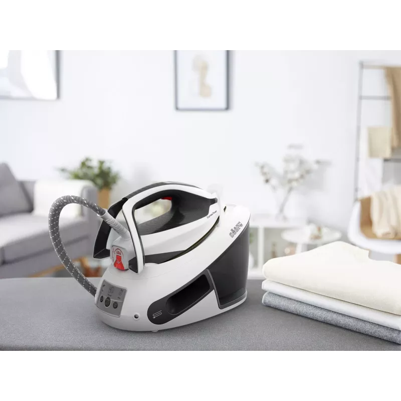 Tefal Express Power SV8130 2800 W 1,8 L Durilium AirGlide Autoclean tallaplaat must, valge