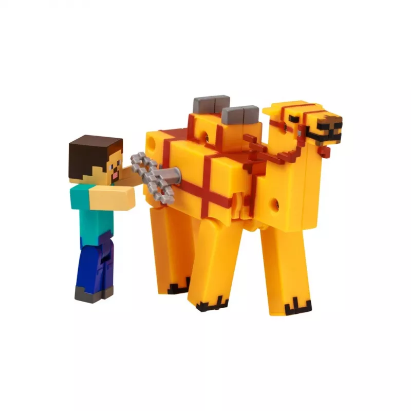 Minecraft S2 3D WIND-UP mänguasi - Steve ja kaamel