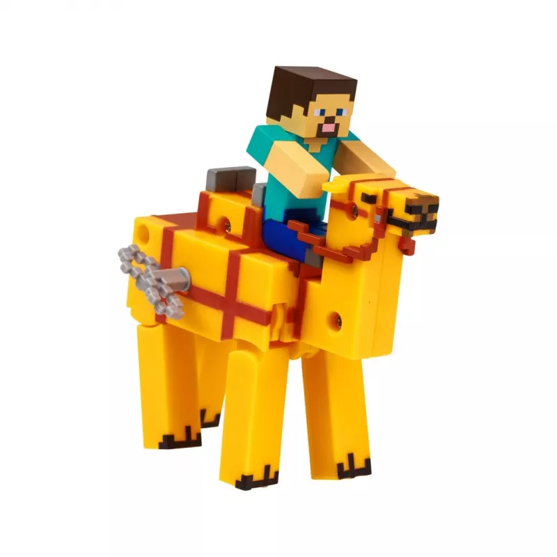 Minecraft S2 3D WIND-UP mänguasi - Steve ja kaamel