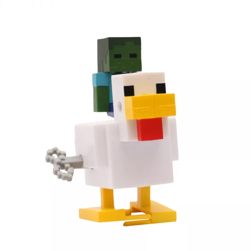 Minecraft S2 3D WIND-UP mänguasi - Kana ja ratsanik