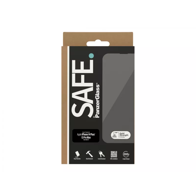 SAFE by PanzerGlass Ekraanikaitse Apple iPhone 14 Plus | 13 Pro Max | Ultra-Wide Fit | PanzerGlass