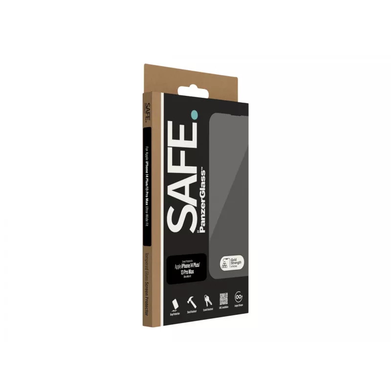 SAFE by PanzerGlass Ekraanikaitse Apple iPhone 14 Plus | 13 Pro Max | Ultra-Wide Fit | PanzerGlass