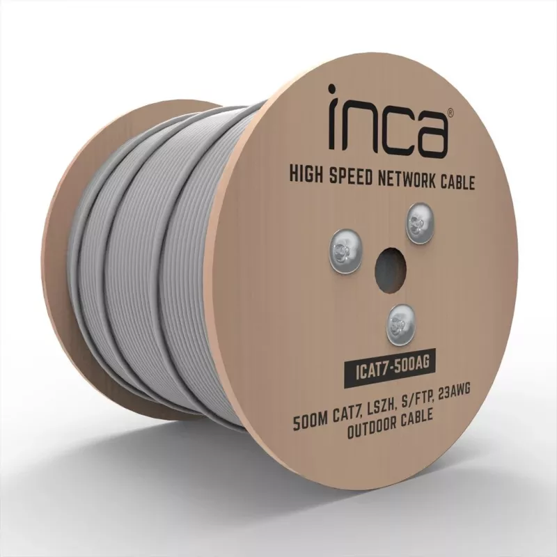 INCA Ethernetkabel ICAT7-500AG S/FTP1 23 AWG CAT7-kaabel 500M - kaabel - võrk