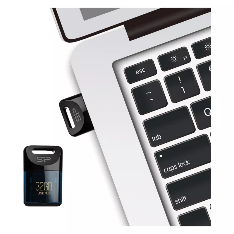 SILICON POWER Jewel J06 - USB-mälupulk - 32GB - USB3.0 - tumesinine (SP032GBUF3J06V1D)