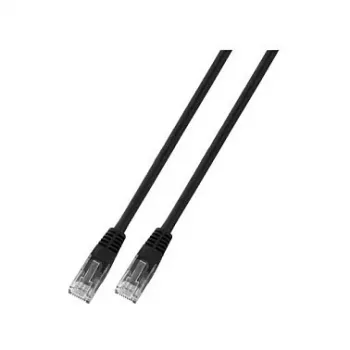 EFB-Elektronik RJ45 ühenduskaabel Cat.6 U/UTP PVC CCA must 3m Tootja: EFB Elektronik (K8100SW.3)