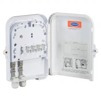 FTTH IP65 jaotus-karp 16 kiule, 8 sidurile ja kiuvaru hoiustamiseks Tootja: EFB-Elektronik (FTTH-BOX-OUT-2)