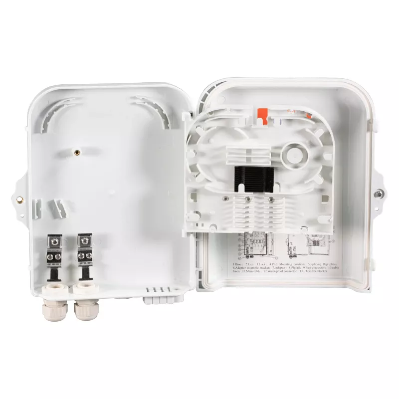 FTTH IP65 jaotus-karp 16 kiule, 8 sidurile ja kiuvaru hoiustamiseks Tootja: EFB-Elektronik (FTTH-BOX-OUT-2)