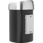 Prügikast BRABANTIA Touch Bin 3 L matt must mudel 36 44 40 kompaktne disain