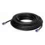 LANCOM - Võrgukaabel - RJ-45 (M) to RJ-45 (M) - 30,0m - 6,5 mm - S/FTP - CAT 6a - välistingimustesse - Must (61337)