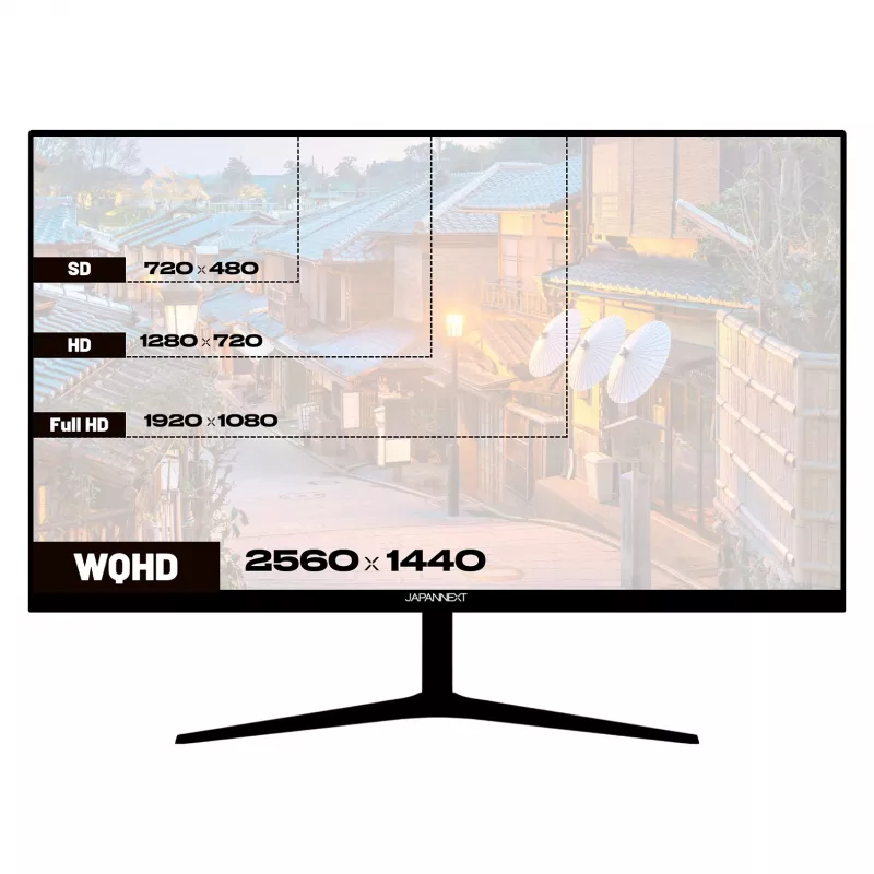 JAPANNEXT JN-IPS27WQHDR-C65W 16:9 HDMI/DP WQHD - lameekraan (TFT/LCD)
