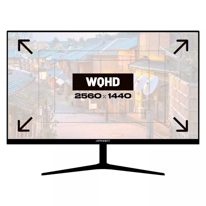 JAPANNEXT JN-IPS27WQHDR-C65W 16:9 HDMI/DP WQHD - lameekraan (TFT/LCD)