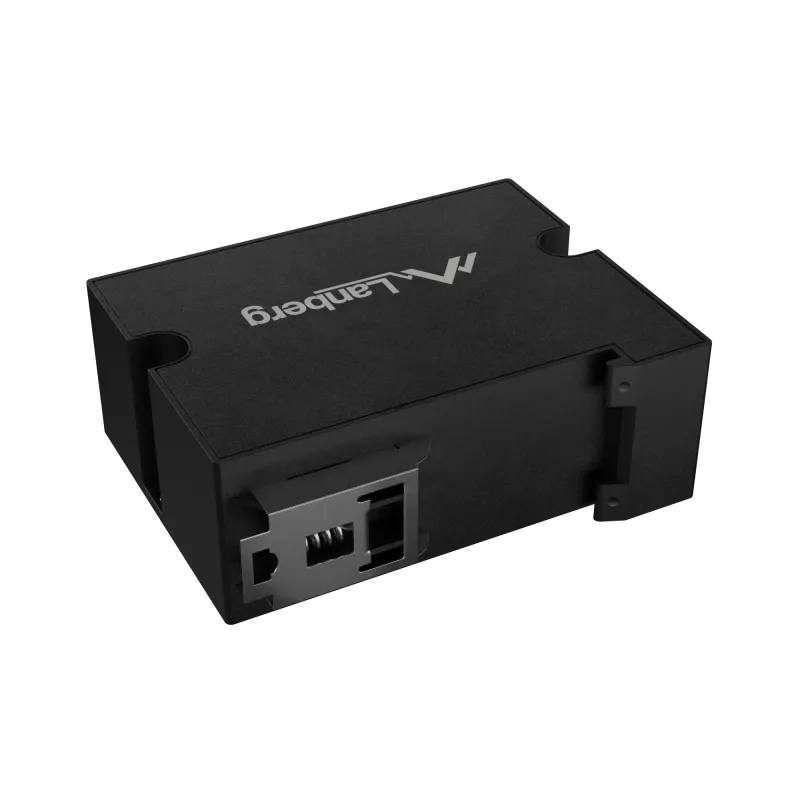 Lüliti Lanberg DIN-FE4-AT-30W 1XIN 3X Out 100MB POE Extender Fast Ethernet Din Rail AT 30W