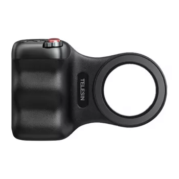 TELESIN Magnetic MagSafe Grip Holder with Bluetooth Remote for iPhone / P5-mp-001bk