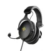 Deltaco GAM-190 Gaming Headset Proteinleder 3,5 mm Kabel schwarz