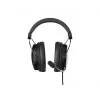 Deltaco GAM-190 Gaming Headset Proteinleder 3,5 mm Kabel schwarz