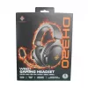 Deltaco GAM-190 Gaming Headset Proteinleder 3,5 mm Kabel schwarz