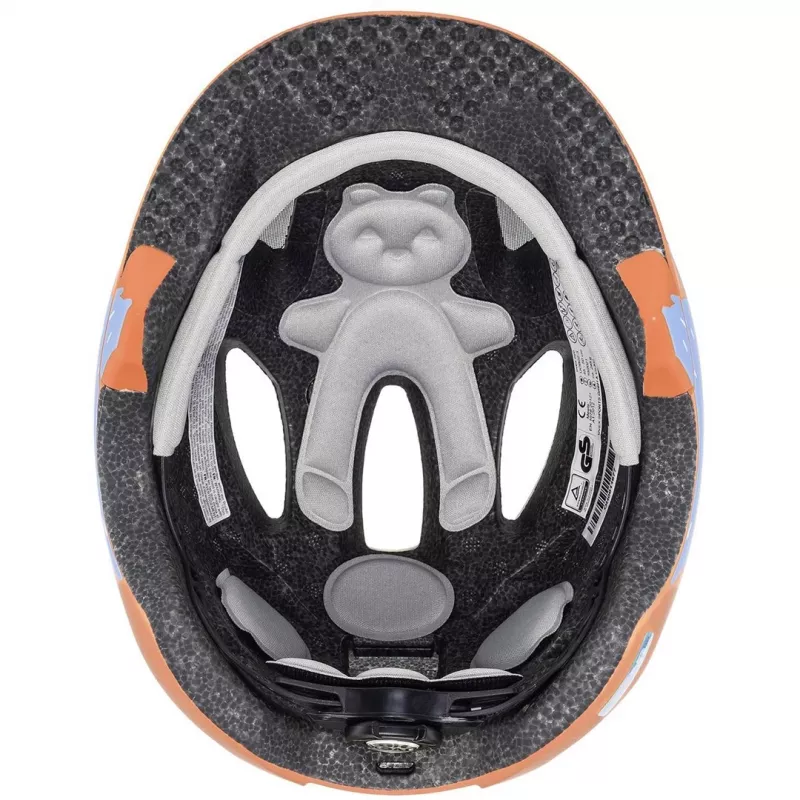 Laste jalgrattakiiver UVEX Oyo Style – suurus 50–54 cm, värv Monster Papaya (matt)