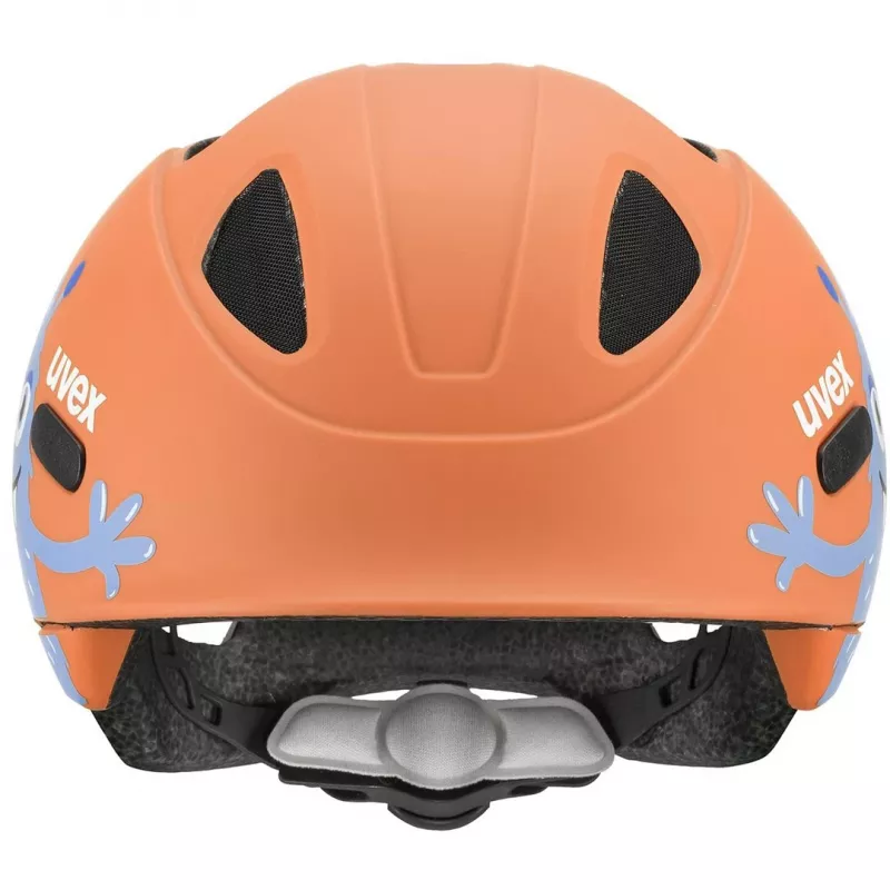 Laste jalgrattakiiver UVEX Oyo Style – suurus 50–54 cm, värv Monster Papaya (matt)
