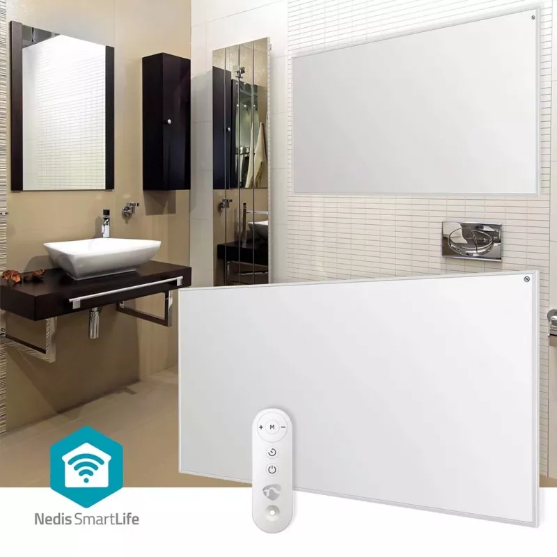 Nedis SmartLife HTIP700WTW infrapuna-küttepaneel, 700 W, valge