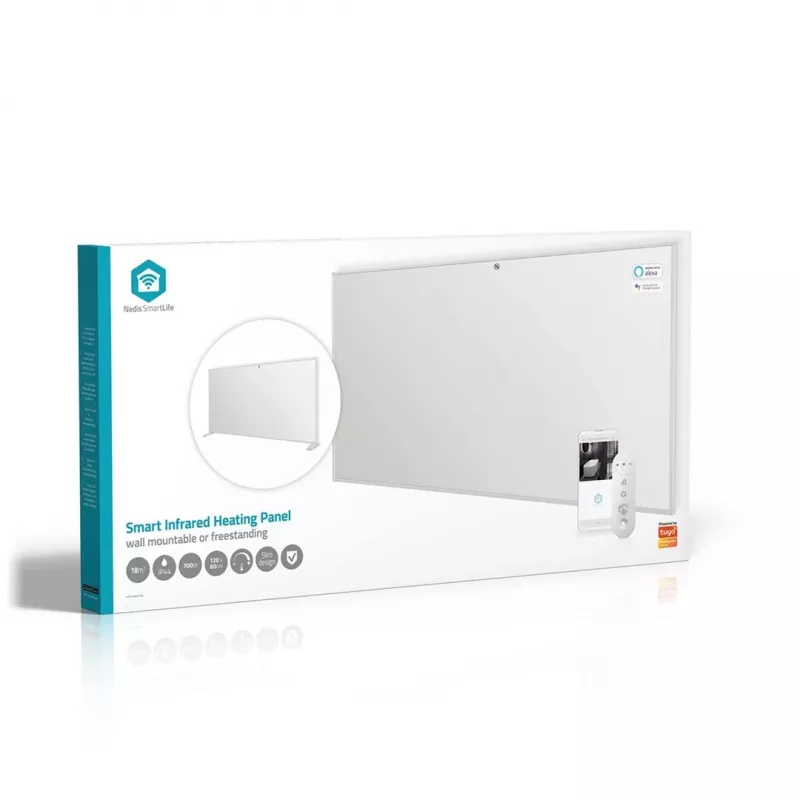 Nedis SmartLife HTIP700WTW infrapuna-küttepaneel, 700 W, valge