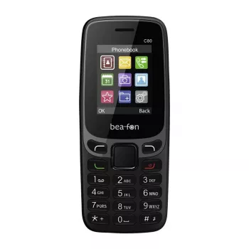 Beafon C80 - 2G, Classic Line, funktsioonifon, must, Dual SIM