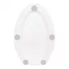 Jamara BAY koerapott 21,5 cm istmekõrgus Max.25KG Valge