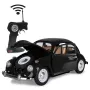Jamara VW Beetle RC Diecast 1:18 must 27 MHz - kaugjuhitav elektriline RC-auto