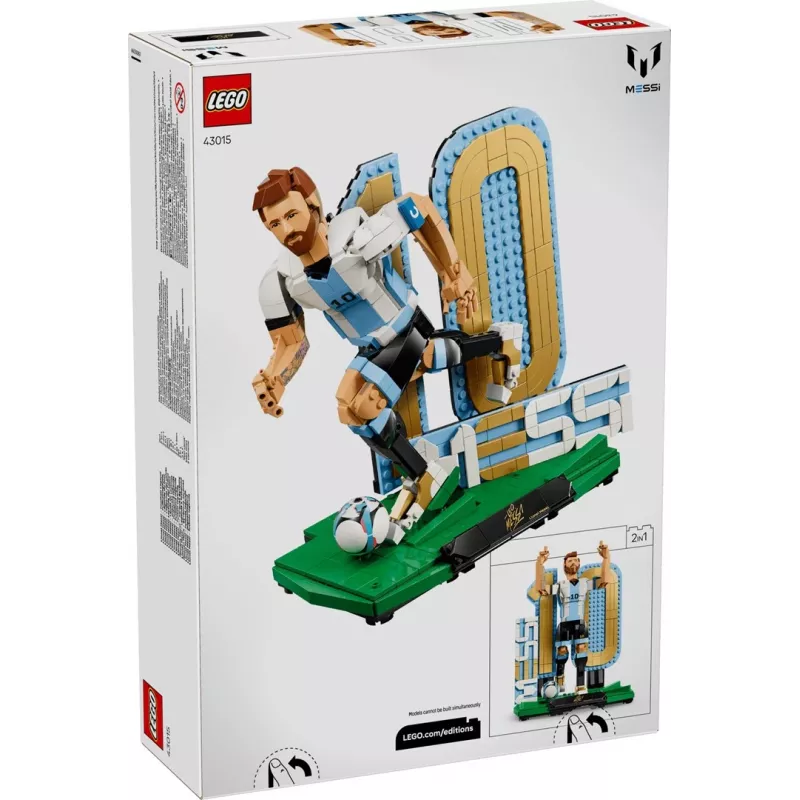 LEGO Editions Sports 43015 Lionel Messi — jalgpallilegend