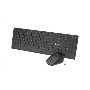 Set 2W1 Natec Stingray 2 klaviatuur+hiir US Wireless Tilt Wheel