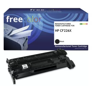 freecolor Toner HP 26X CF226X HC must remanufactured - remanufactured - ühilduv