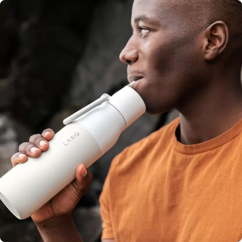 LARQ Bottle Filtered - butelka filtrująca 740ml (granite white)