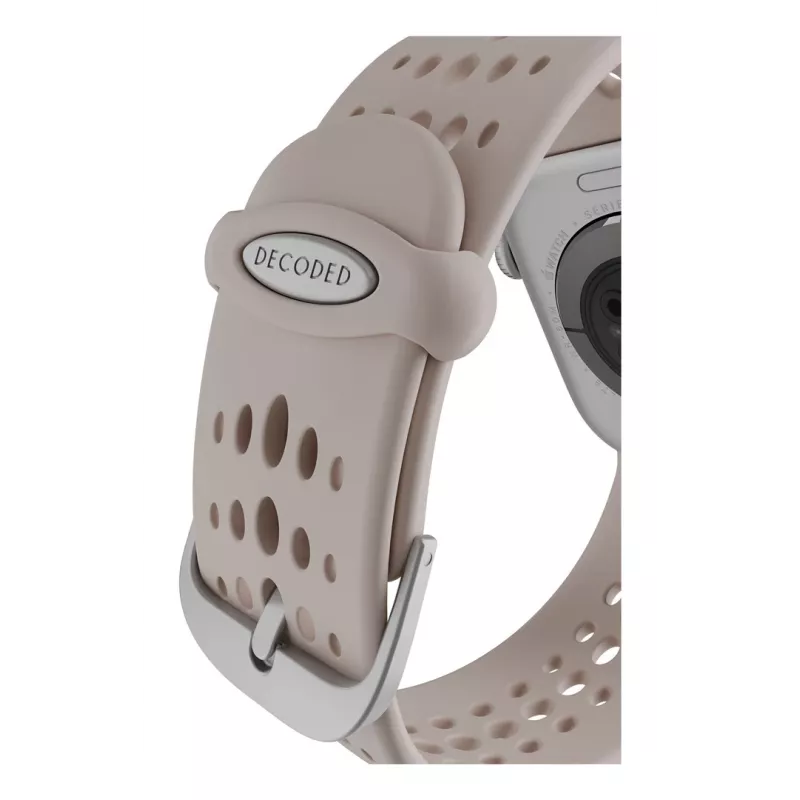 Decoded Silicone Ares O Band - silikoonrihm Apple Watchile 40/42 mm (clay)