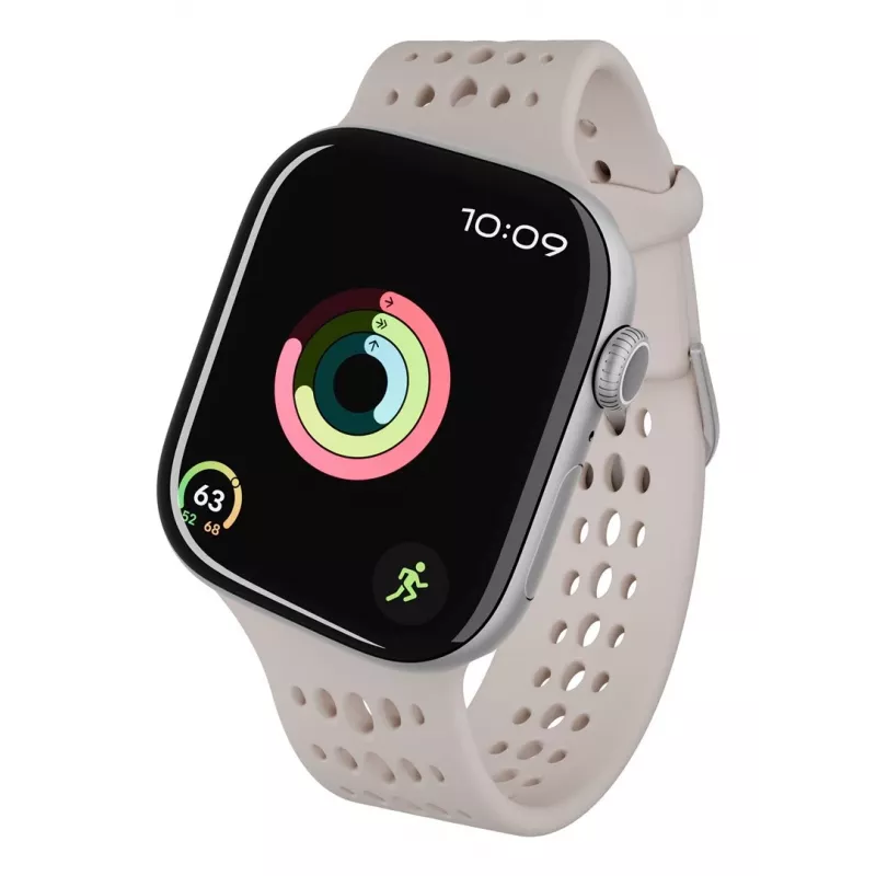 Decoded Silicone Ares O Band - silikoonrihm Apple Watchile 40/42 mm (clay)