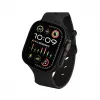 Decoded Silicone Ares Splice Band - silikoonrihm Apple Watch 44/46/49 mm jaoks (must)